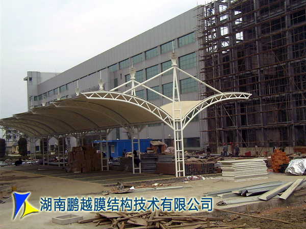 安徽中烟膜结构车棚