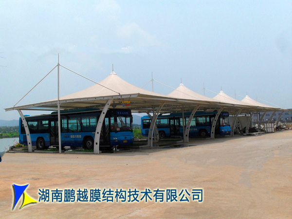 奥海锚链膜结构车棚