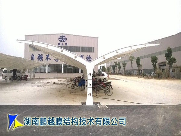 大力神集团膜结构车棚