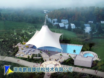 厦门边海膜结构游泳池