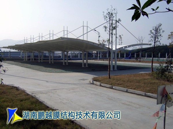 宁波教院膜结构车棚