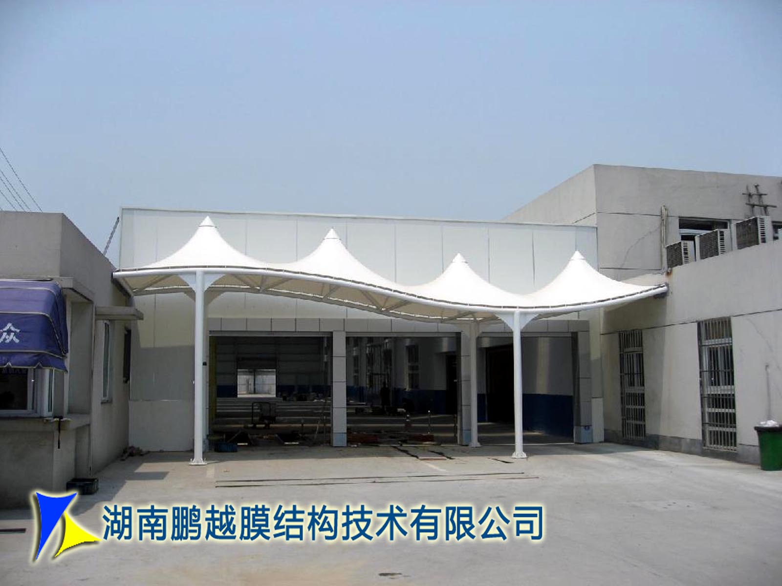新力化纤膜结构通廊