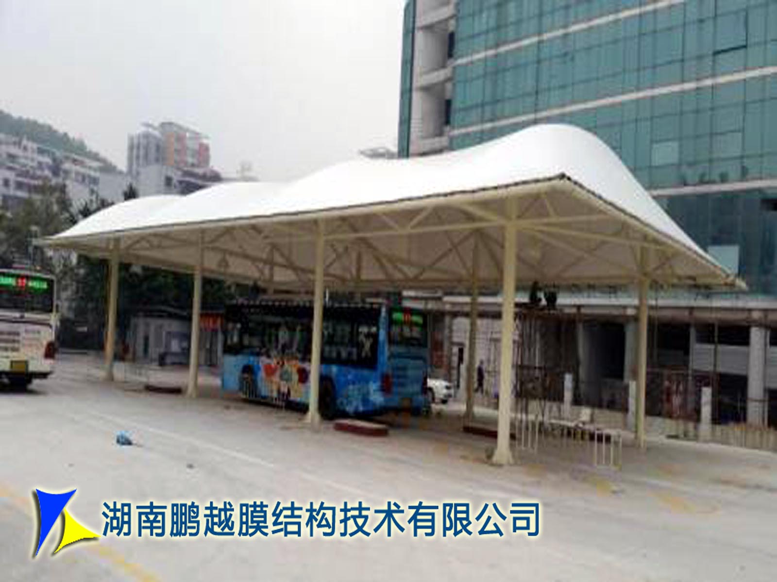 公交集团膜结构加气站