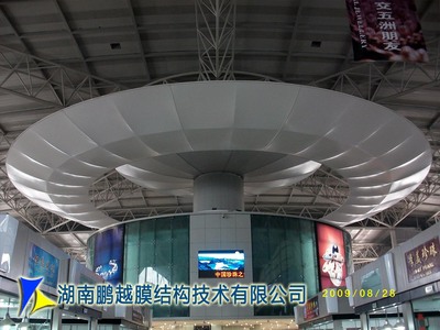 珍珠市场膜结构顶棚